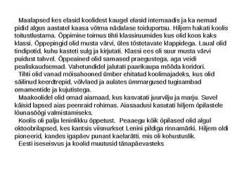 Nõukogudeaegne kool #3