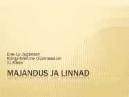 Majandus ja linnad