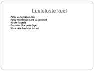 Betti Alveri luulekogu ülevaade #8