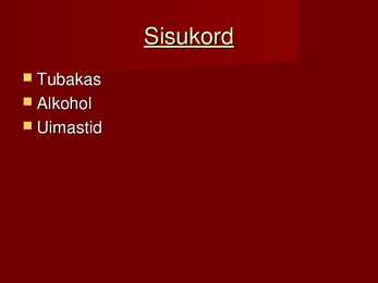 Meelemürgid #2