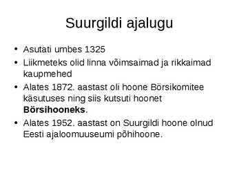 Tallinna suurgild #4