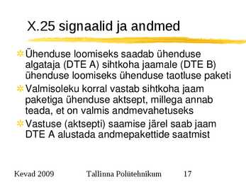 Arvutivõrkude alused #17