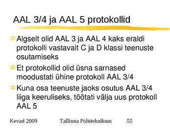 Arvutivõrkude alused #55