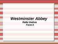 Westminster Abbye