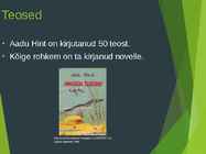 Esitlus Aadu Hindist #9