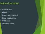 Esitlus Aadu Hindist #10