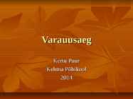Varauusaeg