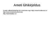 Karjääriõpetuse iseseisev töö arvutiga #2