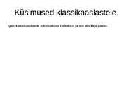 Karjääriõpetuse iseseisev töö arvutiga #13