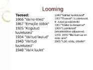 Luuletaja Lydia Koidula kirjandus #4