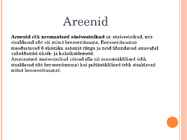 Areenid ja fenoolid #2