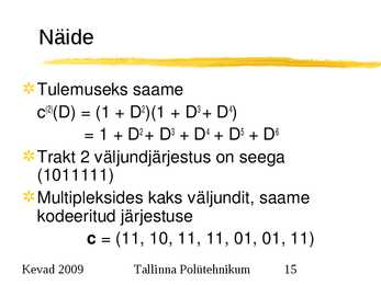 Sidesüsteemid ja võrgud #15
