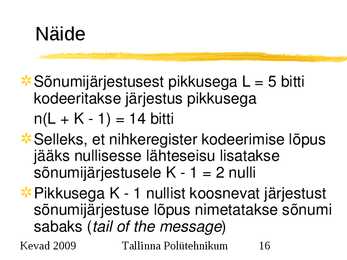 Sidesüsteemid ja võrgud #16