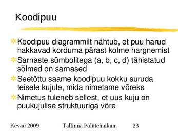 Sidesüsteemid ja võrgud #23