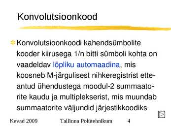 Sidesüsteemid ja võrgud #4