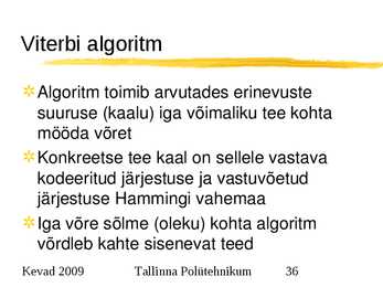 Sidesüsteemid ja võrgud #36