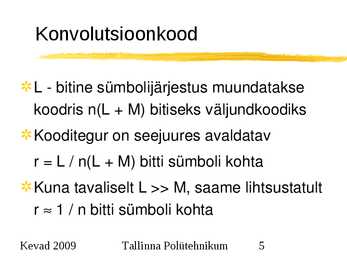 Sidesüsteemid ja võrgud #5