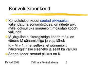 Sidesüsteemid ja võrgud #6