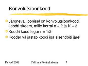 Sidesüsteemid ja võrgud #7