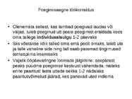 Lammaste pidamistehnoloogia #27