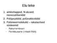 Elu areng Maal #4