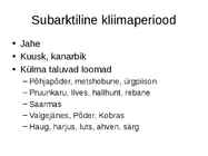 Elu areng Maal #67