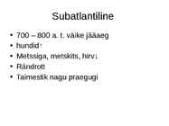 Elu areng Maal #75