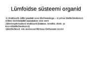 Lümfi ülesanded ja lümfiringe organismis #8