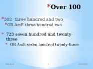 Numbers In English #3