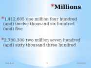 Numbers In English #8