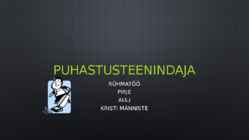 Puhastusteenindaja