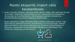 Majandus geograafia-Rootsi #5