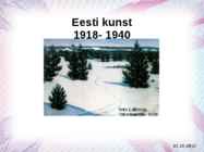Eesti kunst 1918-1940