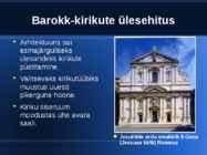 Arhitektuur Itaalias ja Saksamaal 17 -18-sajandil #2