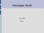 Giuseppe Verdi-powerpoint esitlus