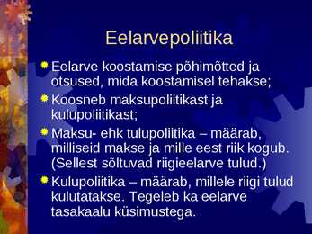 Riigieelarve #5