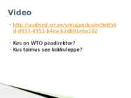 WTO #5