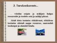 Turumajandus ehk vabaettevõtlus #5