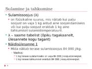 Soojusnähtusi iseloomustavad suurused #6