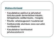KÜLMSAEADMED #12