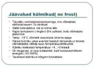 KÜLMSAEADMED #13