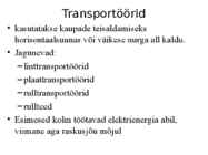 Tõste-transpordiseadmed #8