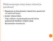 Energia allikad #4