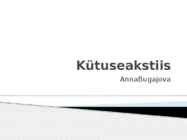 Maksunduse kursusel teema-Kütuseakstiis