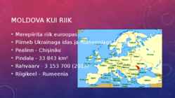 Moldova majandus powerpoint #2