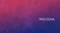 Moldova majandus powerpoint