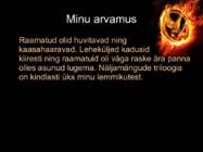 Näljamängude triloogiat kokkuvõttev esitlus #11