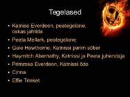 Näljamängude triloogiat kokkuvõttev esitlus #10