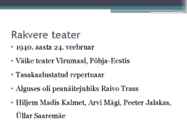 Teatrid #2