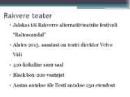 Teatrid #3